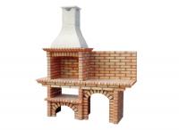 Ref. 250 - 226 cm x 57 cm x 220 cm, LxAxA | Parrilla 60 cm x 40 cm, LxA | 850 kg